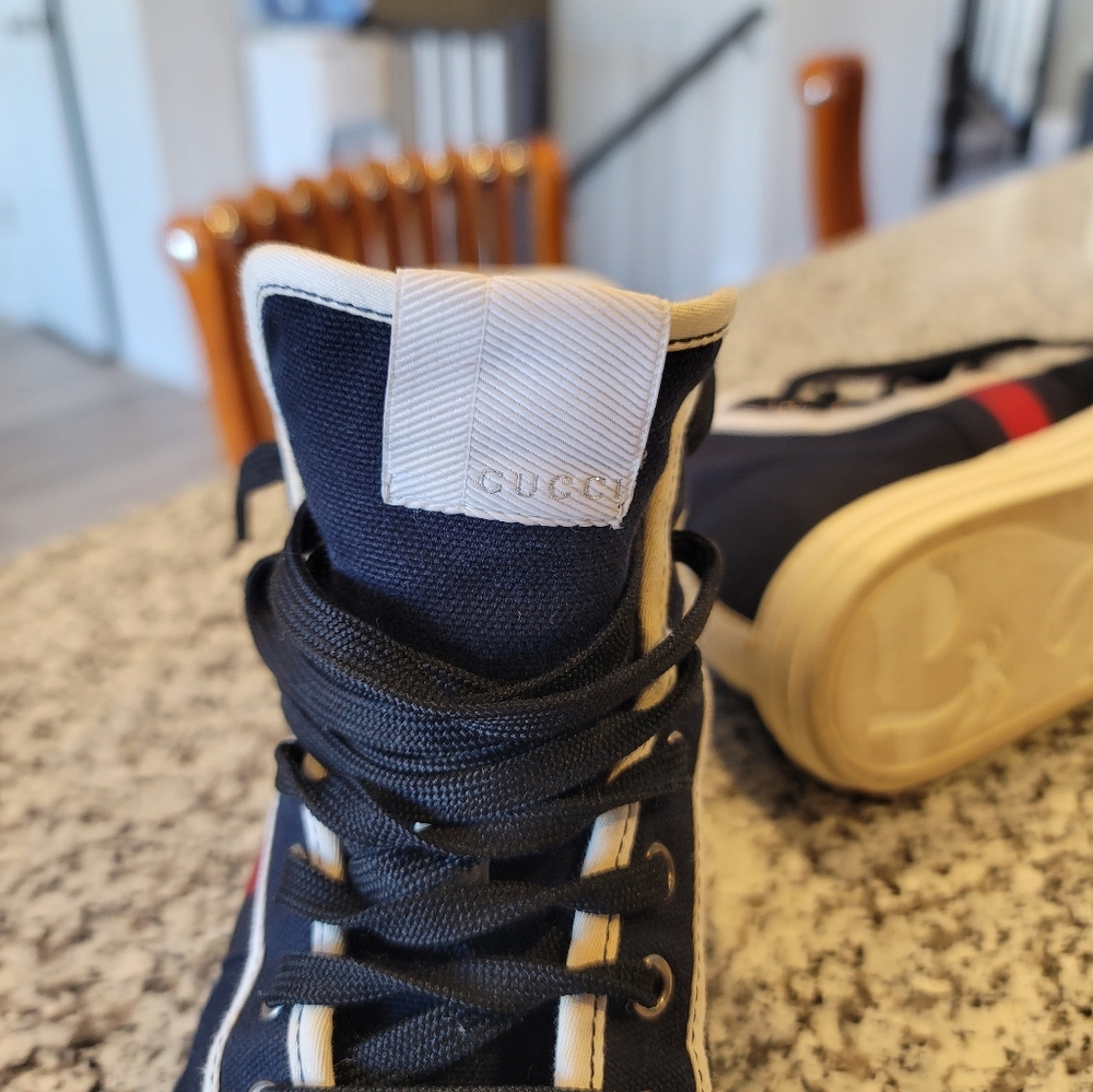 Gucci Hightop Sneakers, US Size 9.5